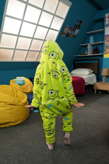 Green Monster Kids Onesie