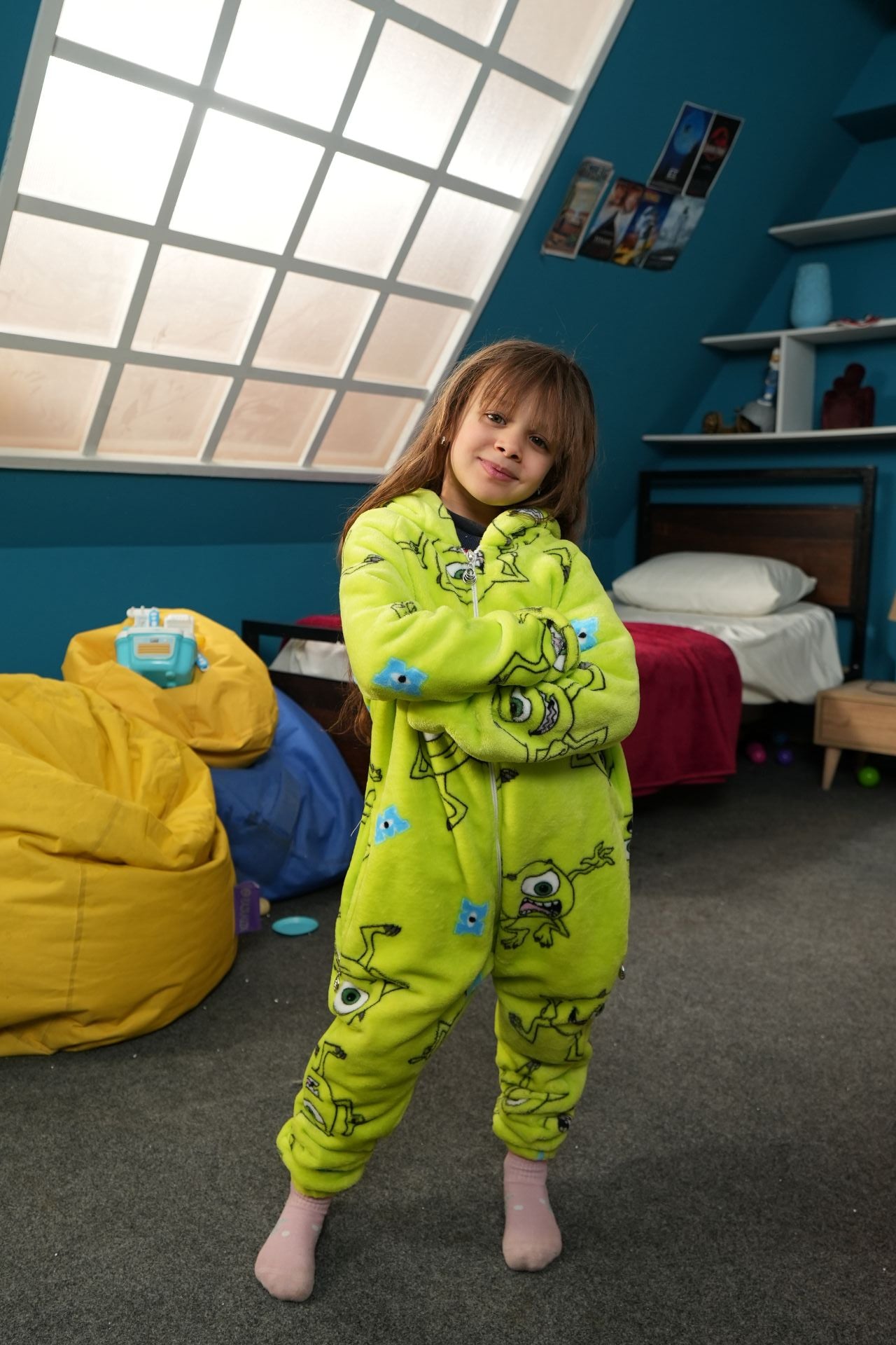 Green Monster Kids Onesie